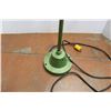 Image 4 : * Green Industrial Floor Lamp - 13" x 53" Tall - Consigners States Needs Bulb, Works