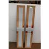 Image 1 : * (2) Aluminum Sign Mounting Boards - 48" x 8"