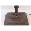 Image 2 : Metal Desk Lamp - Consigner States Works, Needs Bulbs - 14" x 18"