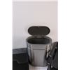 Image 4 : Office Lot: (2) Office Organizers, & Garbage Can w/ Lid