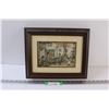 Anton Pieck Print - Three Dimensional Picture - 14.5" x 12"
