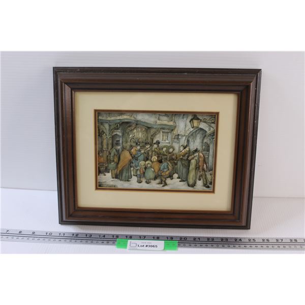 Anton Pieck Print - Three Dimensional Picture - 14.5" x 12"