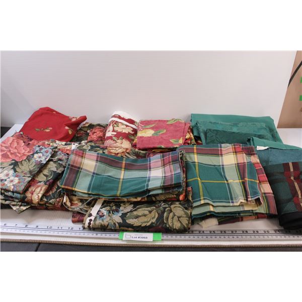 Sewing Material Lot - Assorted Sizes & Colors