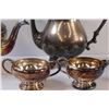 Image 3 : Rogers Silver Plated Teapot & Essay Plated Teapot, (2) Viking Plated Sugar & Creamer Set, Monarch Pl