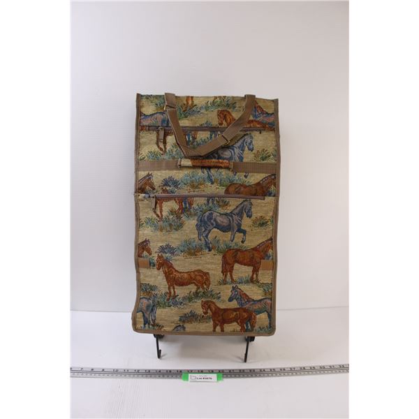 Horse Cloth Wheeled Bring your Own Shopping Bag