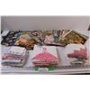 Image 1 : (70+) Hankies & Pillow Cases with Crochet & Various Crochet Books
