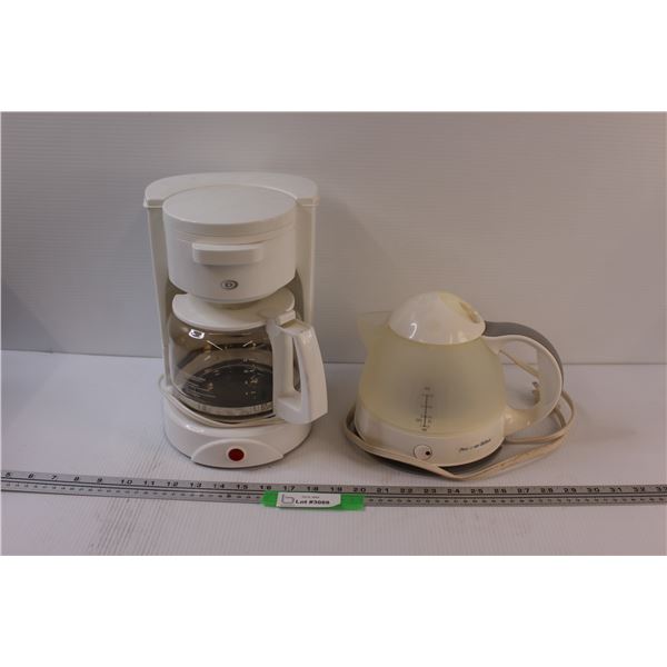 Danby Coffee Maker - Powers On & Electric Kettle - Powers On