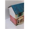 Image 6 : Vintage Metal Doll House w/Various Furniture Sets - Some Wear