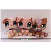 Image 1 : (3) Littlest Pet Shop Stuffies
