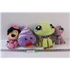 Image 1 : (4) Stuffies: (2) Littlest Pet Shop & Minnie Mouse & Shopkins