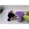 Image 5 : (4) Stuffies: (2) Littlest Pet Shop & Minnie Mouse & Shopkins