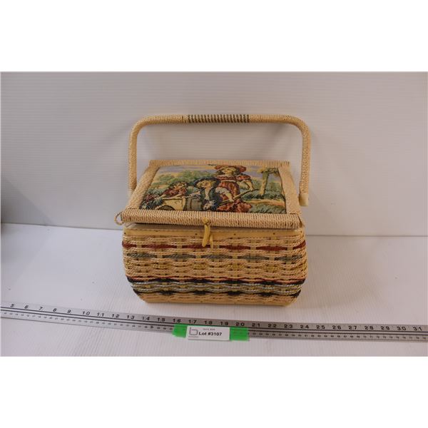 Sewing Basket - 11" x 7" x 8"