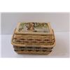 Image 4 : Sewing Basket - 11" x 7" x 8"