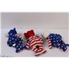Image 4 : (3) Beanie Babies - America Edition/Red, White & Blue
