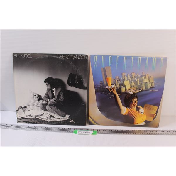 (2) Records: Billy Joel & Supertramp