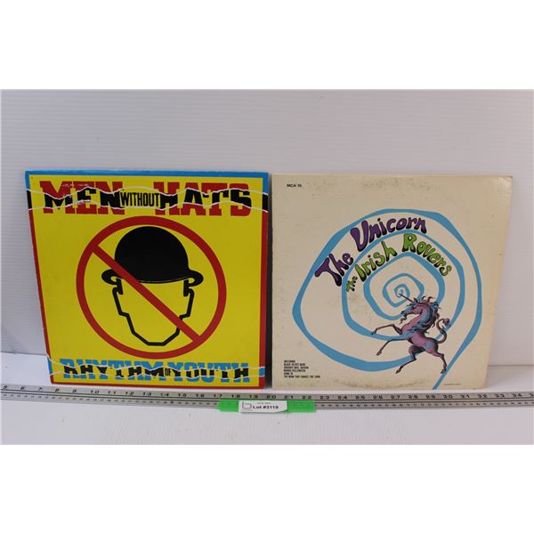 (2) Records: Men without Hats & The Irish Rovers