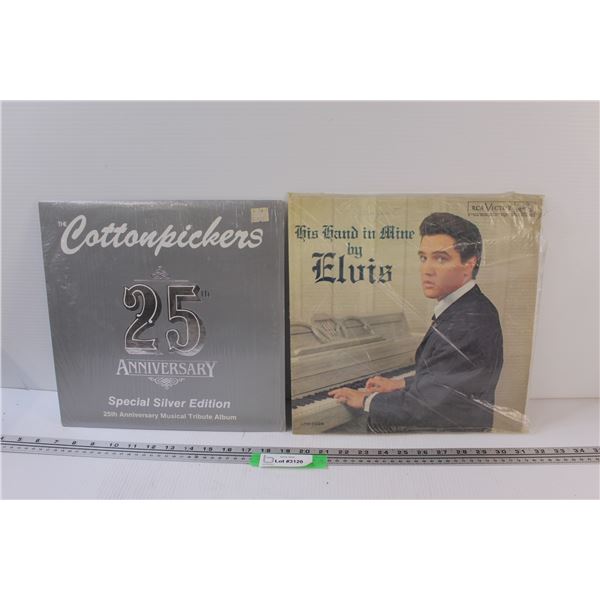 (2) Records: Elvis & Cottonpickers
