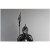 Image 2 : Medieval Guard Metal Statue/Fireplace Tools Holder 30''