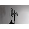 Image 6 : Medieval Guard Metal Statue/Fireplace Tools Holder 30''