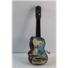 Image 2 : Vintage Musical Toy Guitar - Snoopy - Peanuts - Charlie Brown