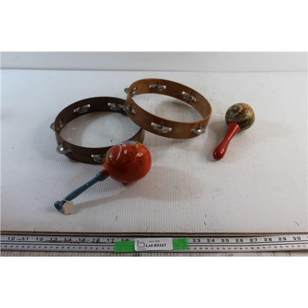 Tambourines and Maracas