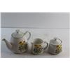 Image 2 : Japanese Ceramic Tea Pot and Cream & Sugar Set