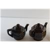 Image 2 : (3) Ceramic Tea Pots - Chipped