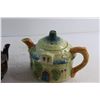 Image 3 : (3) Ceramic Tea Pots - Chipped