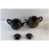 Image 7 : (3) Ceramic Tea Pots - Chipped