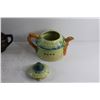 Image 8 : (3) Ceramic Tea Pots - Chipped