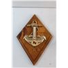 Image 3 : Assorted Birds Decorations and Wooden Anchor Shaped Thermometer/Key Holder