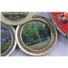 Image 5 : Vintage Classic Cars Jigsaw Puzzle, California Serving Tray and (3) Wall Mount Decorative Brass Plat