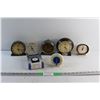 Image 1 : (5) Vintage Alarm Clocks - Westclox & Homecrest - As Is, Quartz Alarm Clock and Hydrience Kitchen Ti
