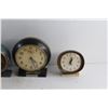 Image 2 : (5) Vintage Alarm Clocks - Westclox & Homecrest - As Is, Quartz Alarm Clock and Hydrience Kitchen Ti
