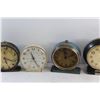 Image 3 : (5) Vintage Alarm Clocks - Westclox & Homecrest - As Is, Quartz Alarm Clock and Hydrience Kitchen Ti