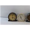 Image 4 : (5) Vintage Alarm Clocks - Westclox & Homecrest - As Is, Quartz Alarm Clock and Hydrience Kitchen Ti
