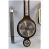 Image 5 : Appolo Quartz Wall Clock and (2) Thermometers - As Is
