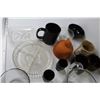 Image 3 : Kitchen Lot - Anchor Measuring Cup - Divided Dish - Cups - Misc. Items