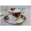 Image 2 : (3) Tea Cups w/Saucers - Royal Albert - Society - Royal Doulton - Staffordshire