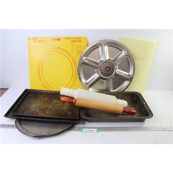 Stainless Steel Divided Pan - Robin Hood Pie Crust Recipe on Size Chart - Baking Pans - (2) Rolling 