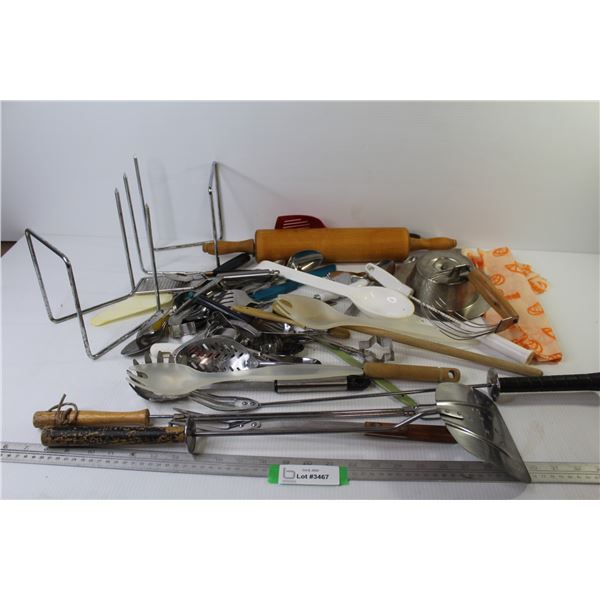 Kitchen Lot - Rolling Pin - Cutlery
