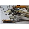 Image 7 : Kitchen Lot - Rolling Pin - Cutlery