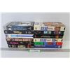 (12) VHS Tapes - Back to The Future 111 - Men in Black - Austin Powers - Cocktail - The Rock - Gilad