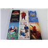 Image 2 : (12) VHS Tapes - Spiderman - Fern Gully - Hop on Pop - The Mummy - First Nighty - Jurassic Park