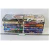(12) VHS Tapes - The Baby Sitters Club - Lady & The Tramp - Pinocchio - The Jungle Book - The Sawn P