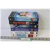 (6) VHS Tapes - The Family Man - Tomb raider - Phenomenon - Abs of Steel