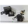 (2) Polaroid Land Cameras - No Brand Name Camera