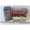 (10) VHS Tapes - Casper - Bloopers - Crash - Humor