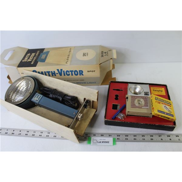 Smith Victor Movie Light - Kodak Hawkeye Flash Fun Camera