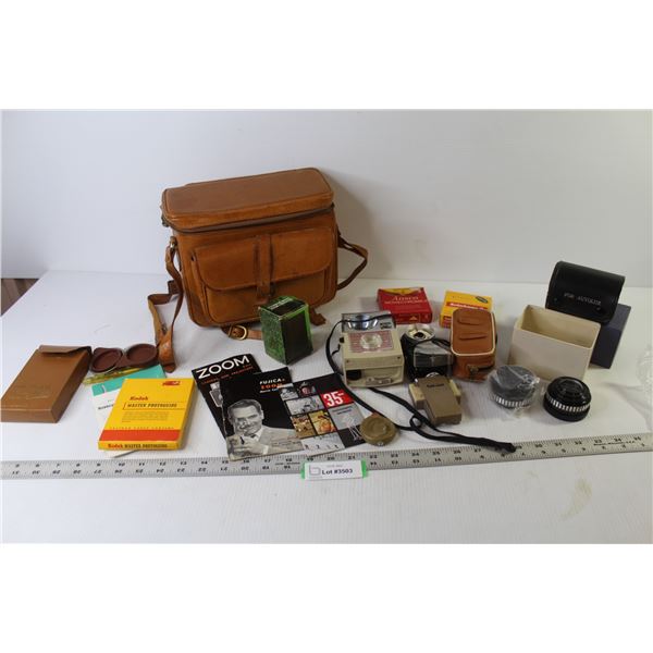 Camera Case - Kodak Fun Flash Camera - Lenses - Photo Guide - Camera Accessories